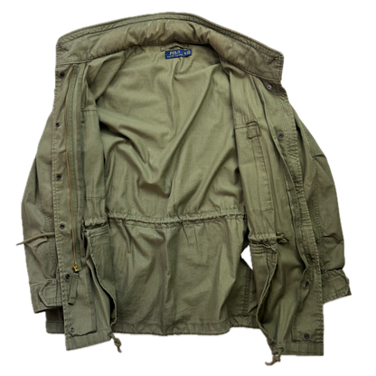 Polo Ralph Lauren Green Army Military Field Jacket - XL