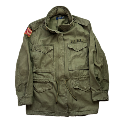 Polo Ralph Lauren Green Army Military Field Jacket - XL