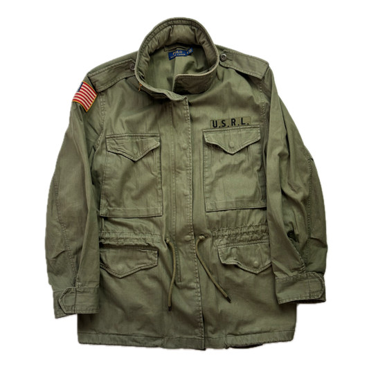 Polo Ralph Lauren Green Army Military Field Jacket - XL