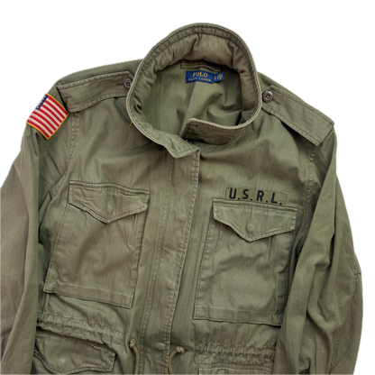 Polo Ralph Lauren Green Army Military Field Jacket - XL