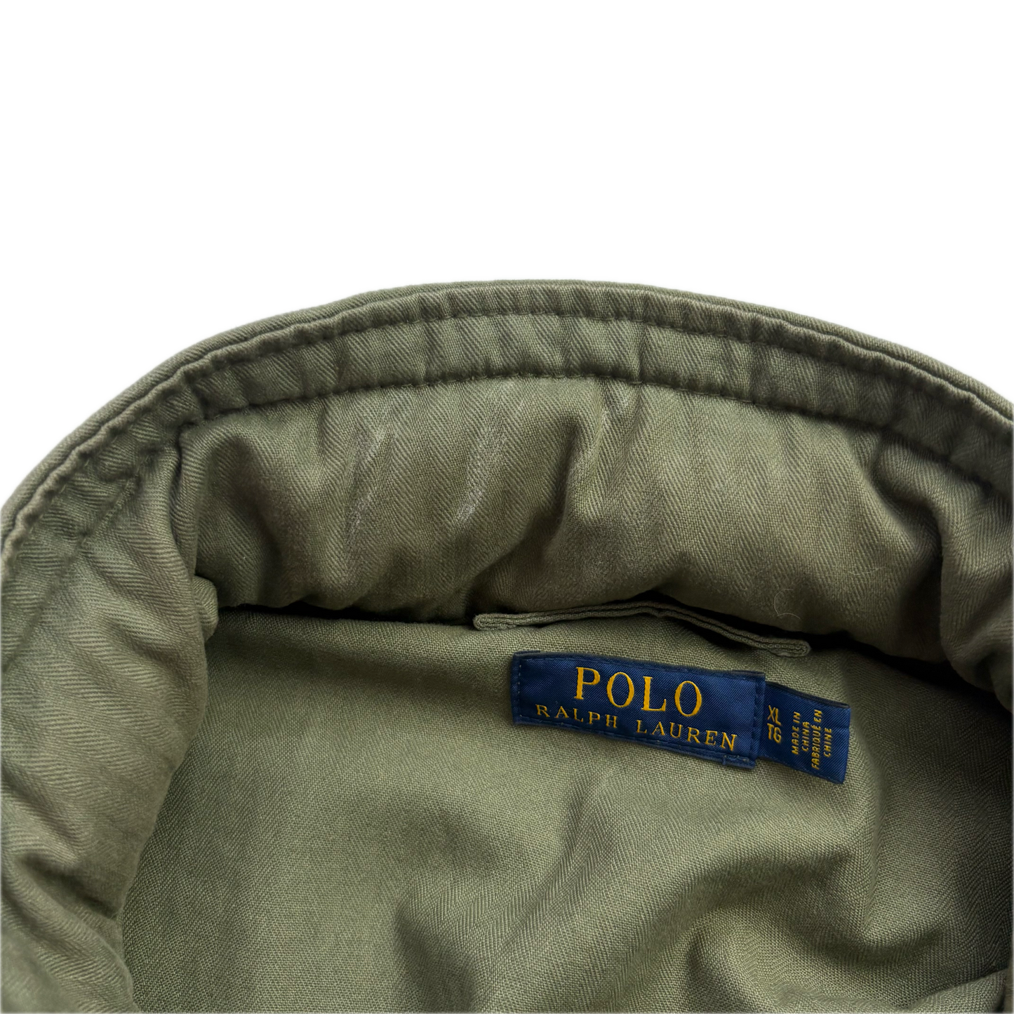 Polo Ralph Lauren Green Army Military Field Jacket - XL