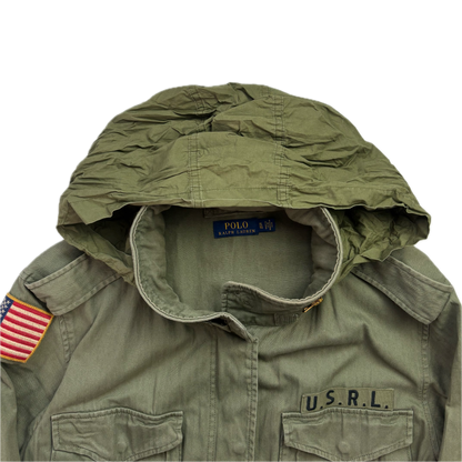 Polo Ralph Lauren Green Army Military Field Jacket - XL