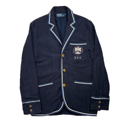 Polo Ralph Lauren Navy Tennis Blazer Sports Jacket Rowing - S