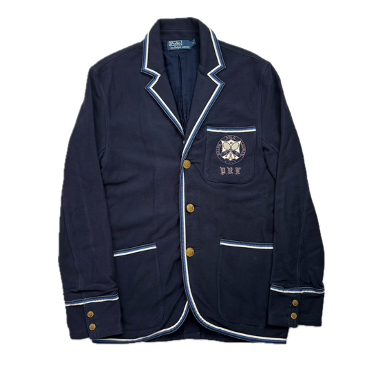 Polo Ralph Lauren Navy Tennis Blazer Sports Jacket Rowing - S