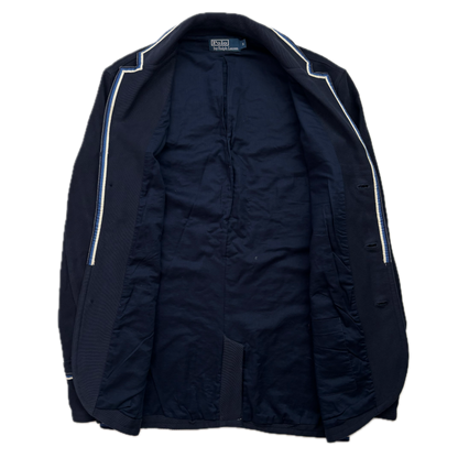 Polo Ralph Lauren Navy Tennis Blazer Sports Jacket Rowing - S