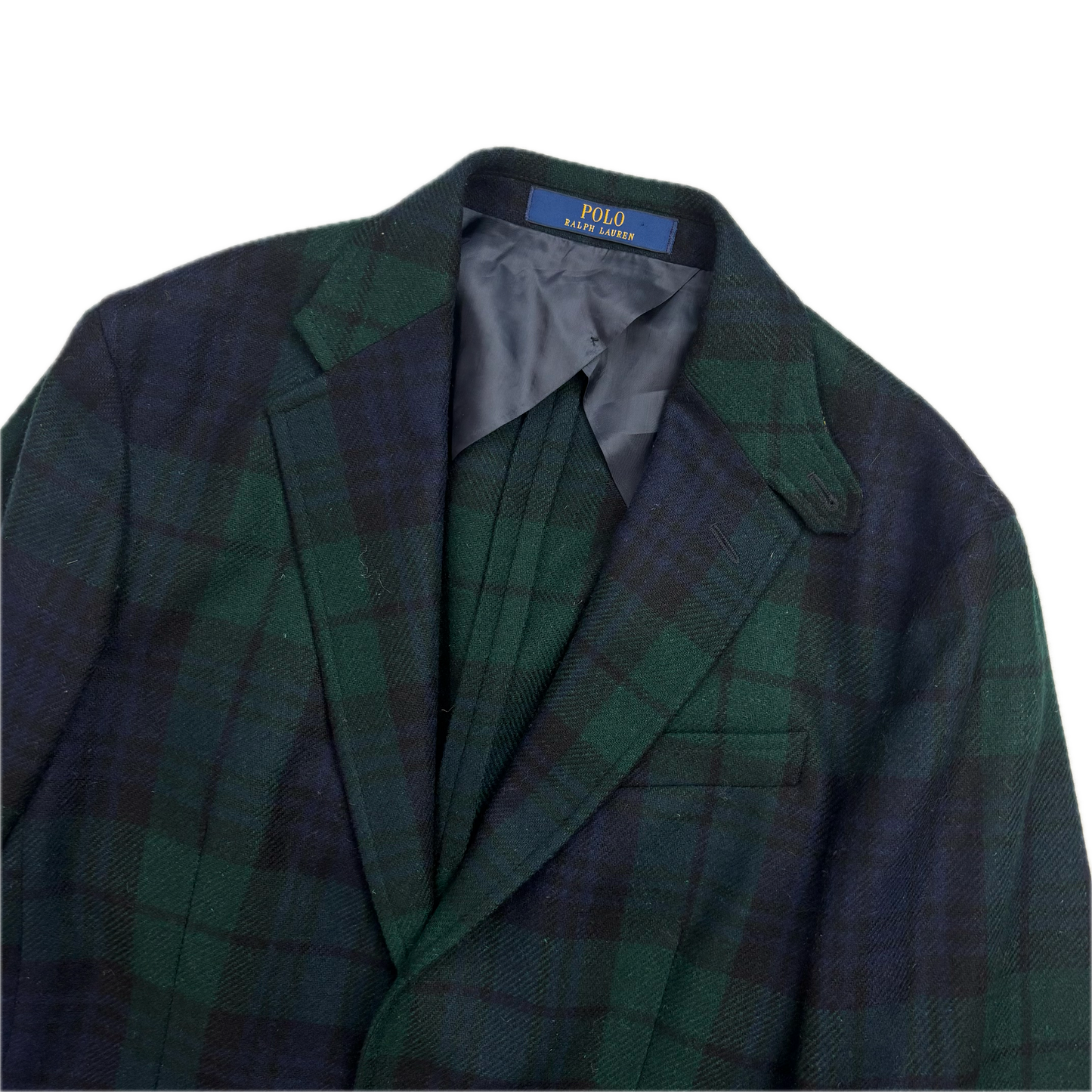 Polo Ralph Lauren BlackWatch Tartan RL67 Blazer Sports Coat (Wool) - 40R