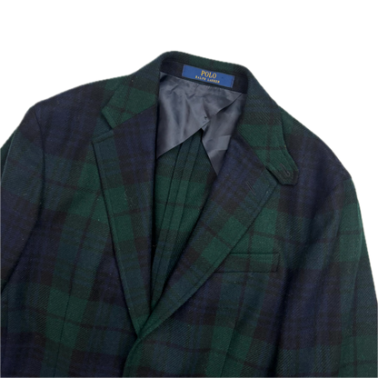 Polo Ralph Lauren BlackWatch Tartan RL67 Blazer Sports Coat (Wool) - 40R