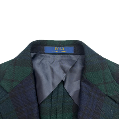 Polo Ralph Lauren BlackWatch Tartan RL67 Blazer Sports Coat (Wool) - 40R