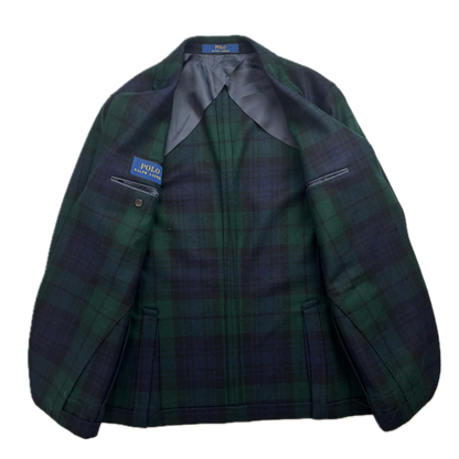 Polo Ralph Lauren BlackWatch Tartan RL67 Blazer Sports Coat (Wool) - 40R