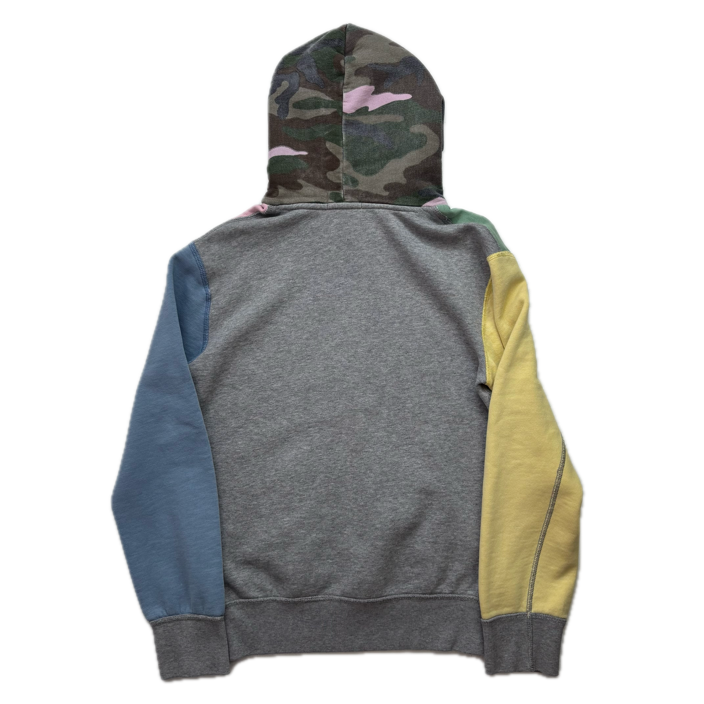 Polo Ralph Lauren Patchwork Pastel Varsity Hoodie - S