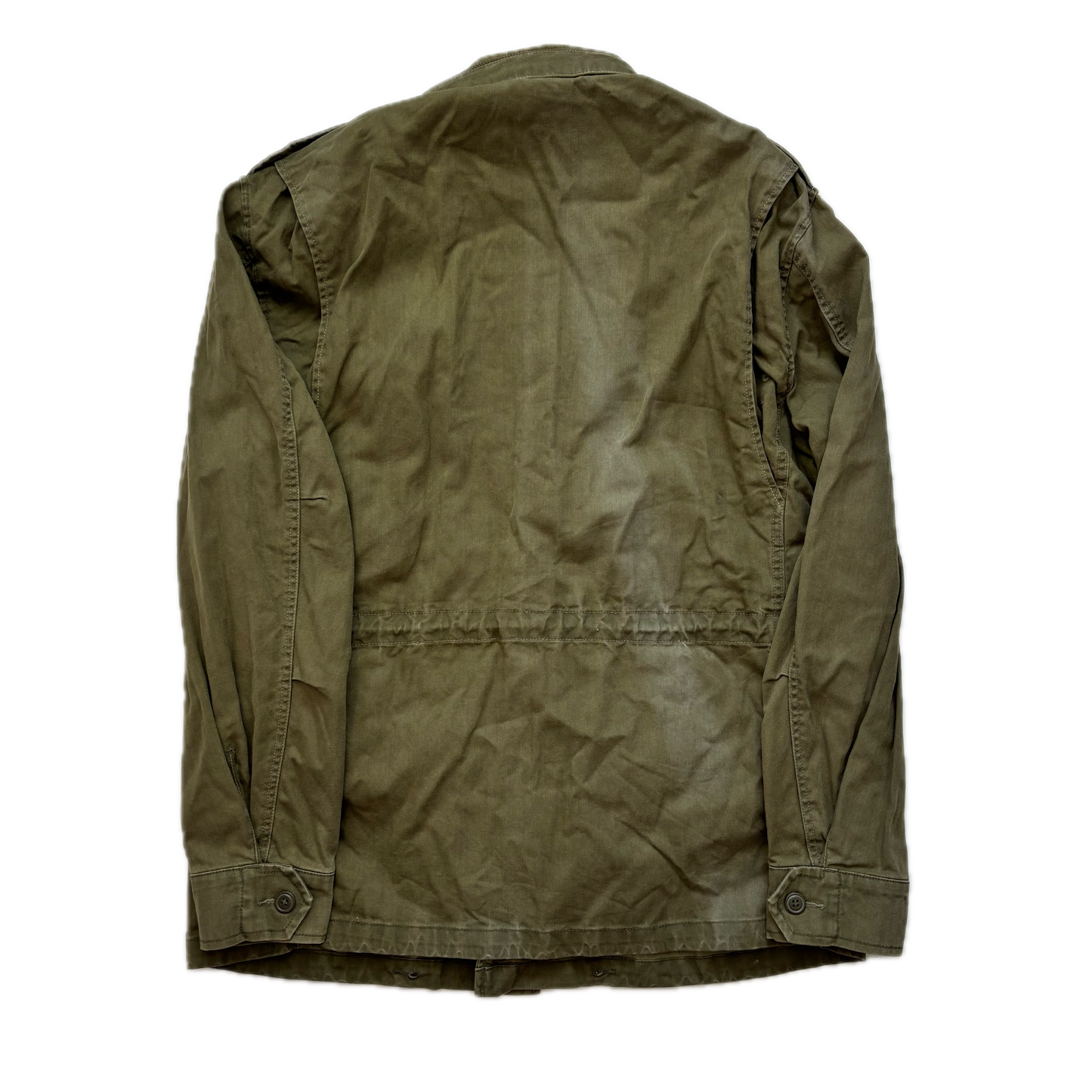 Polo Ralph Lauren Green Military Army Patches Parka Jacket  - L
