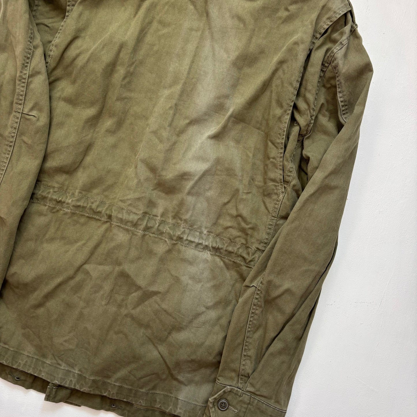 Polo Ralph Lauren Green Military Army Patches Parka Jacket  - L