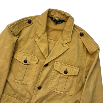 Polo Ralph Lauren Beige Officer Drill Safari Jacket -  XL