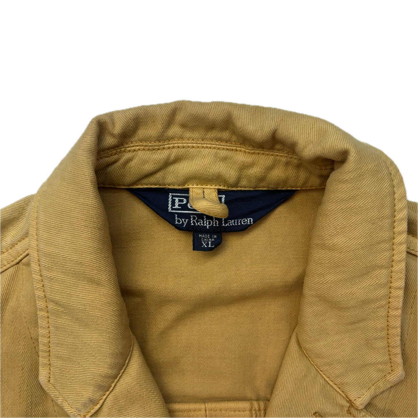 Polo Ralph Lauren Beige Officer Drill Safari Jacket -  XL