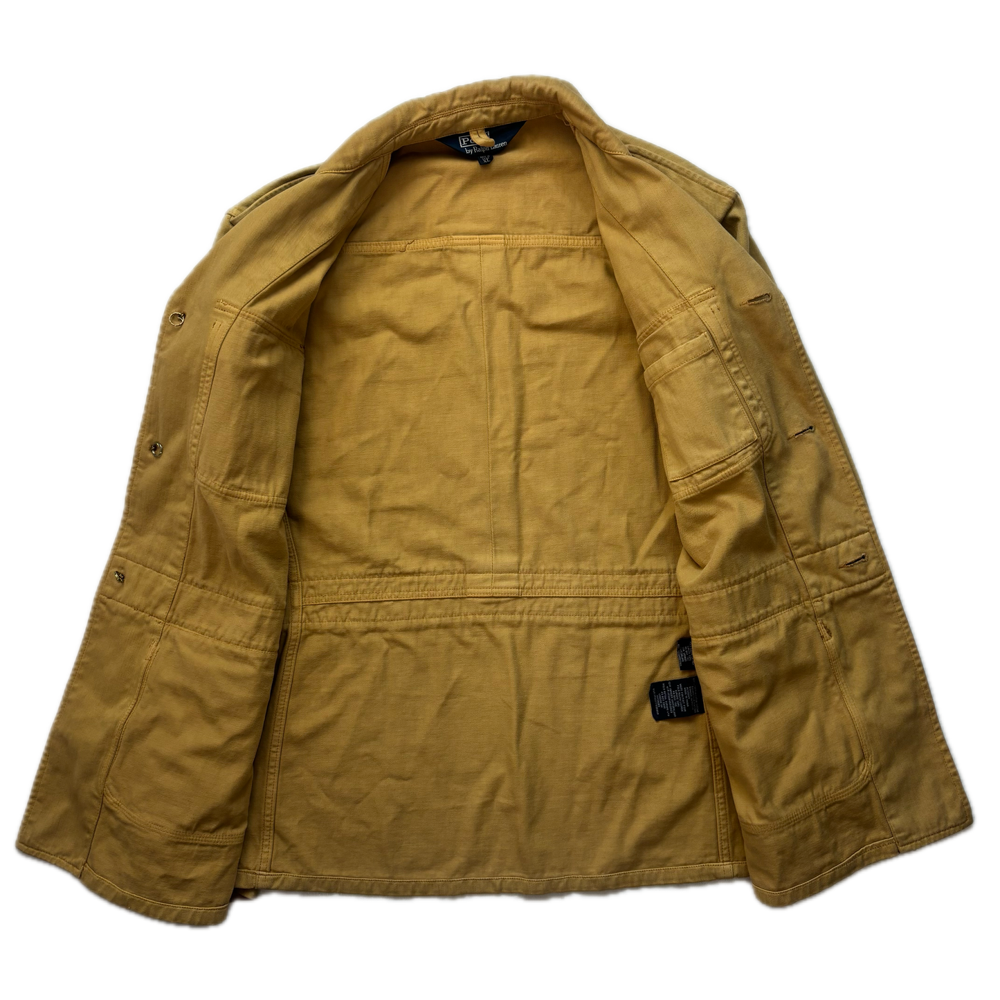 Polo Ralph Lauren Beige Officer Drill Safari Jacket -  XL