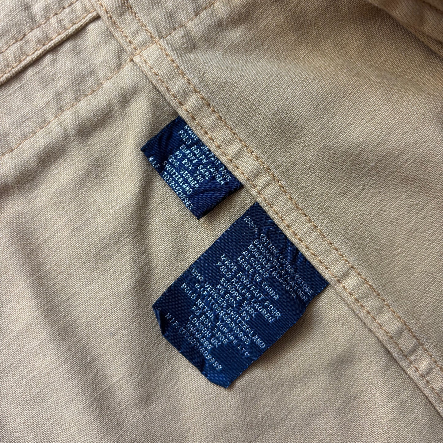 Polo Ralph Lauren Beige Officer Drill Safari Jacket -  XL