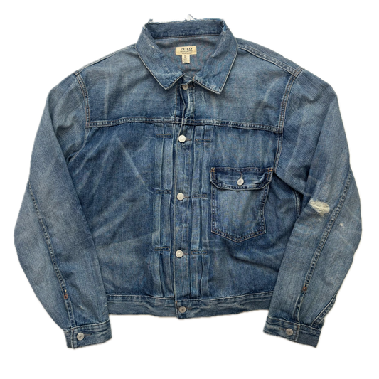 Polo Ralph Lauren Denim Supply Type 1 Distressed Denim Jacket - XL