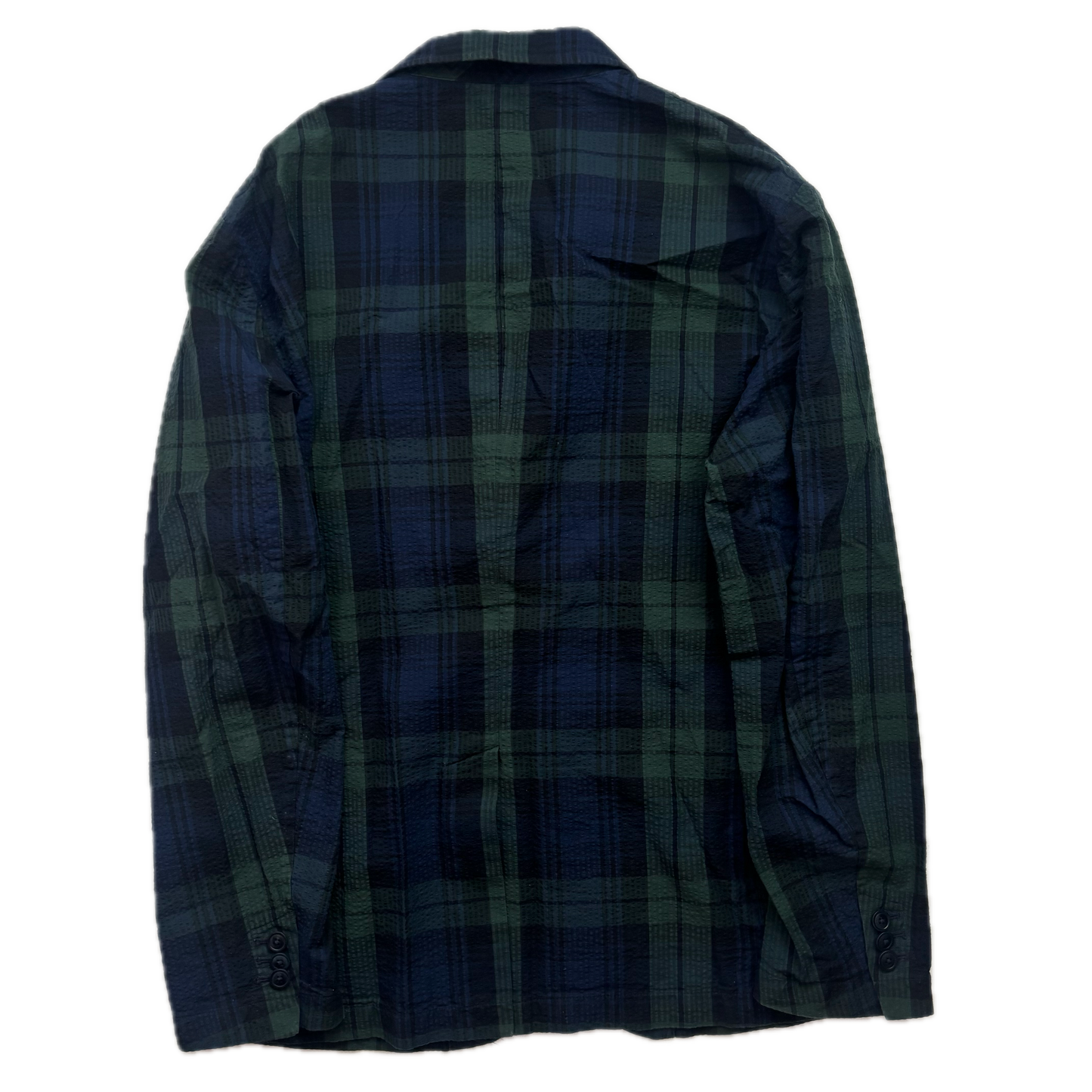 Polo Ralph Lauren BlackWatch Tartan Summer Blazer Sports Coat (Cotton) - L