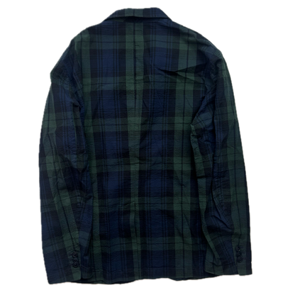 Polo Ralph Lauren BlackWatch Tartan Summer Blazer Sports Coat (Cotton) - L