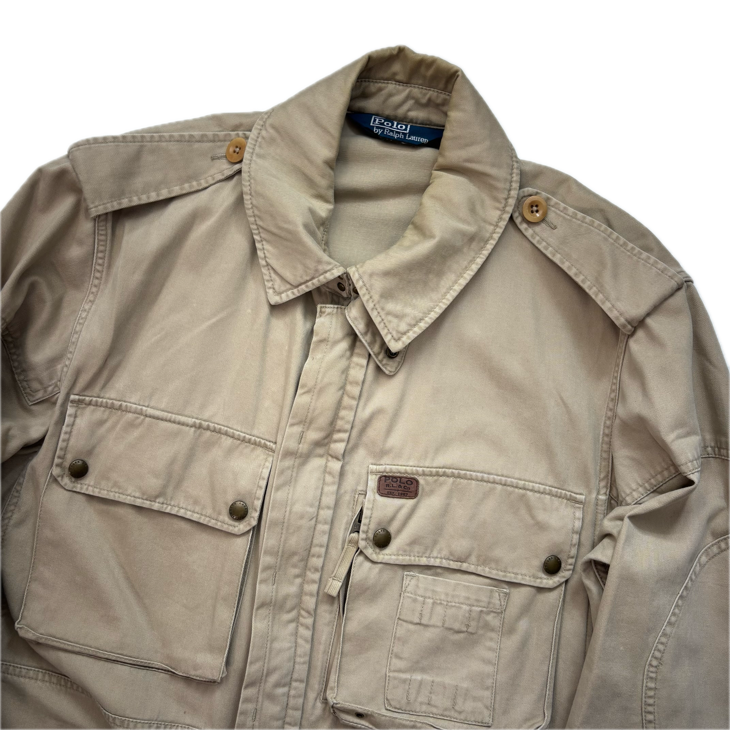 Polo Ralph Lauren Beige Safari Utility Jacket - L