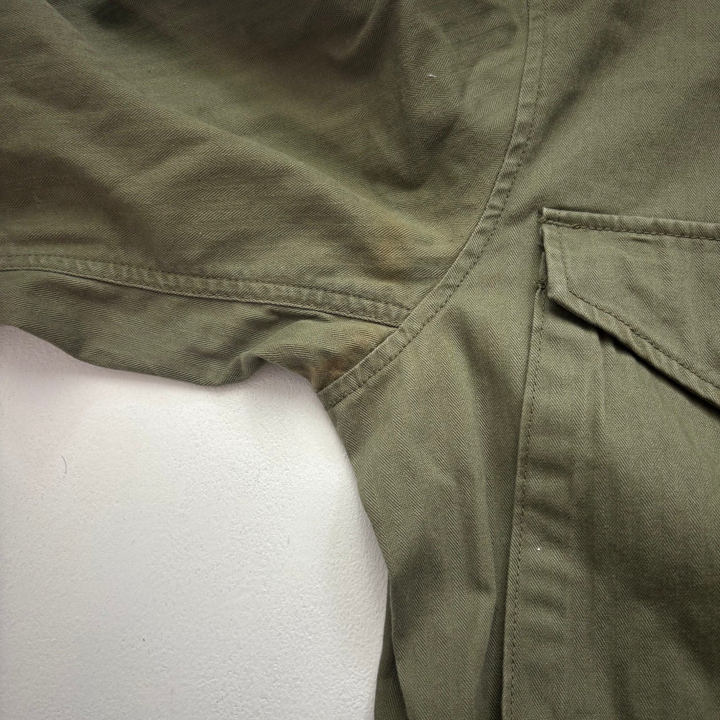 Polo Ralph Lauren Green Field Jacket Army Military - S