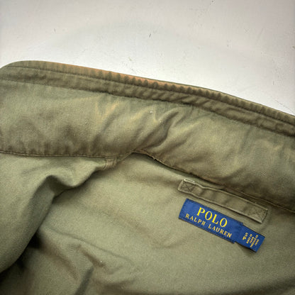 Polo Ralph Lauren Green Field Jacket Army Military - S