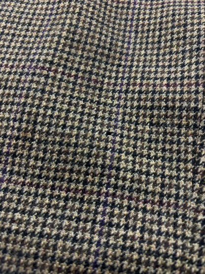 Polo Ralph Lauren Green Houndstooth Tweed Blazer (Wool Cashmere) - 42R