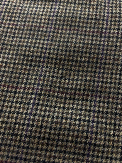 Polo Ralph Lauren Green Houndstooth Tweed Blazer (Wool Cashmere) - 42R