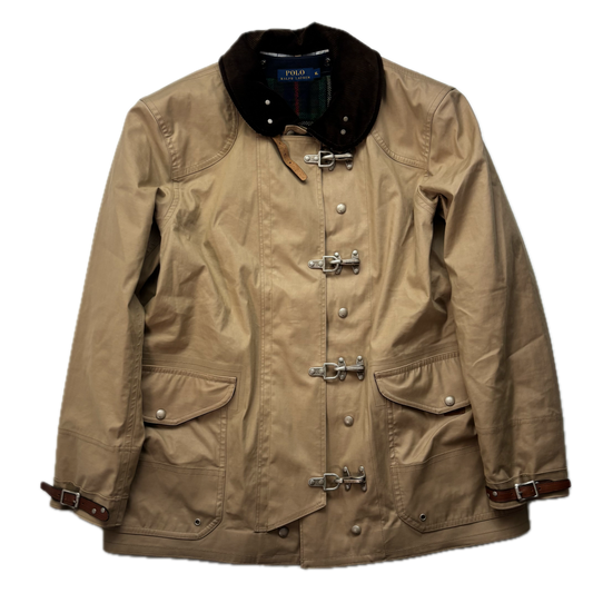 Polo Ralph Lauren 2 in 1 Tan Fireman Jacket with Wool Liner - XL