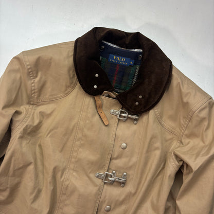 Polo Ralph Lauren 2 in 1 Tan Fireman Jacket with Wool Liner - XL