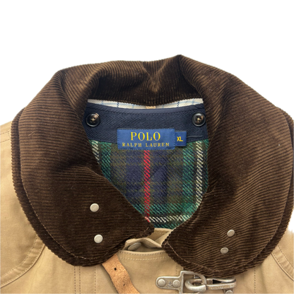 Polo Ralph Lauren 2 in 1 Tan Fireman Jacket with Wool Liner - XL