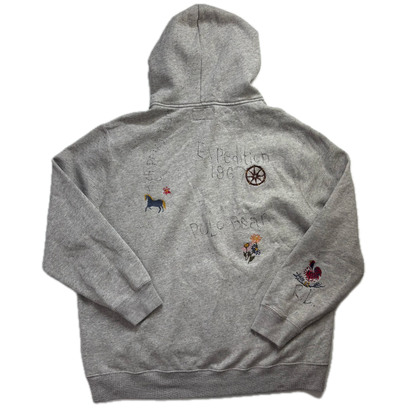 Polo Country Grey Bear Hoodie - XXL