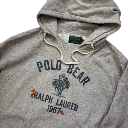 Polo Country Grey Bear Hoodie - XXL