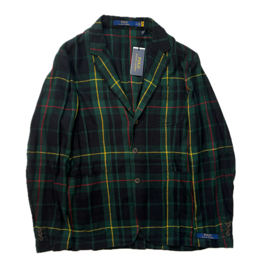 Polo Ralph Lauren Tartan Lightweight Blazer Sports Coat (Cotton) - L
