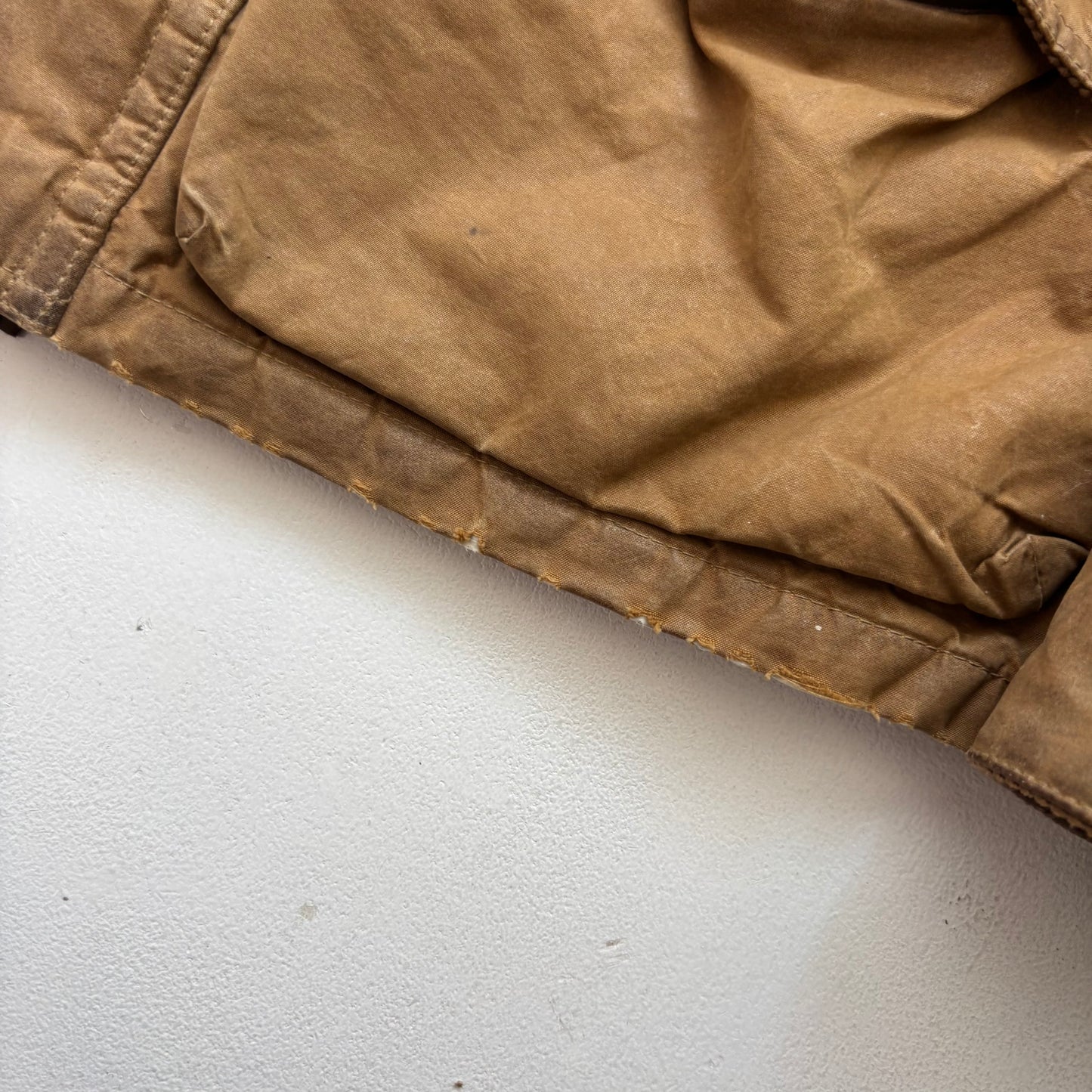 Polo Ralph Lauren Brown Oil Cloth Waxed Belted Motorcycle Jacket - S