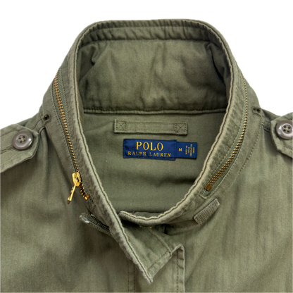 Polo Ralph Lauren Green Army Military Field Jacket - M