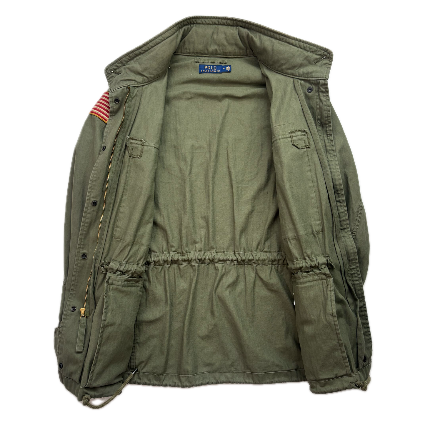 Polo Ralph Lauren Green Army Military Field Jacket - M