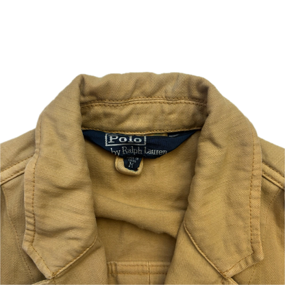Polo Ralph Lauren Beige Officer Drill Safari Jacket -  M