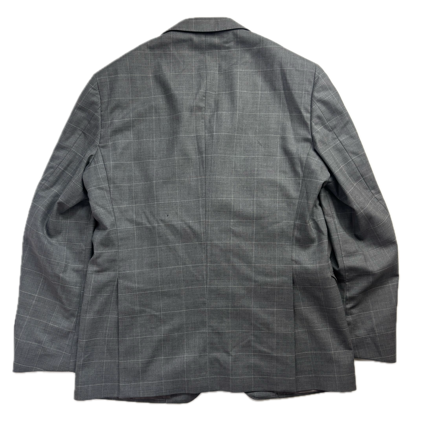 Polo Ralph Lauren Grey Windowpane Blazer Sports Coat - 42R