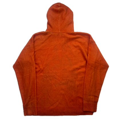 Polo Ralph Lauren Orange Five Horsemen Equestrian Print Hooded Sweater - XL