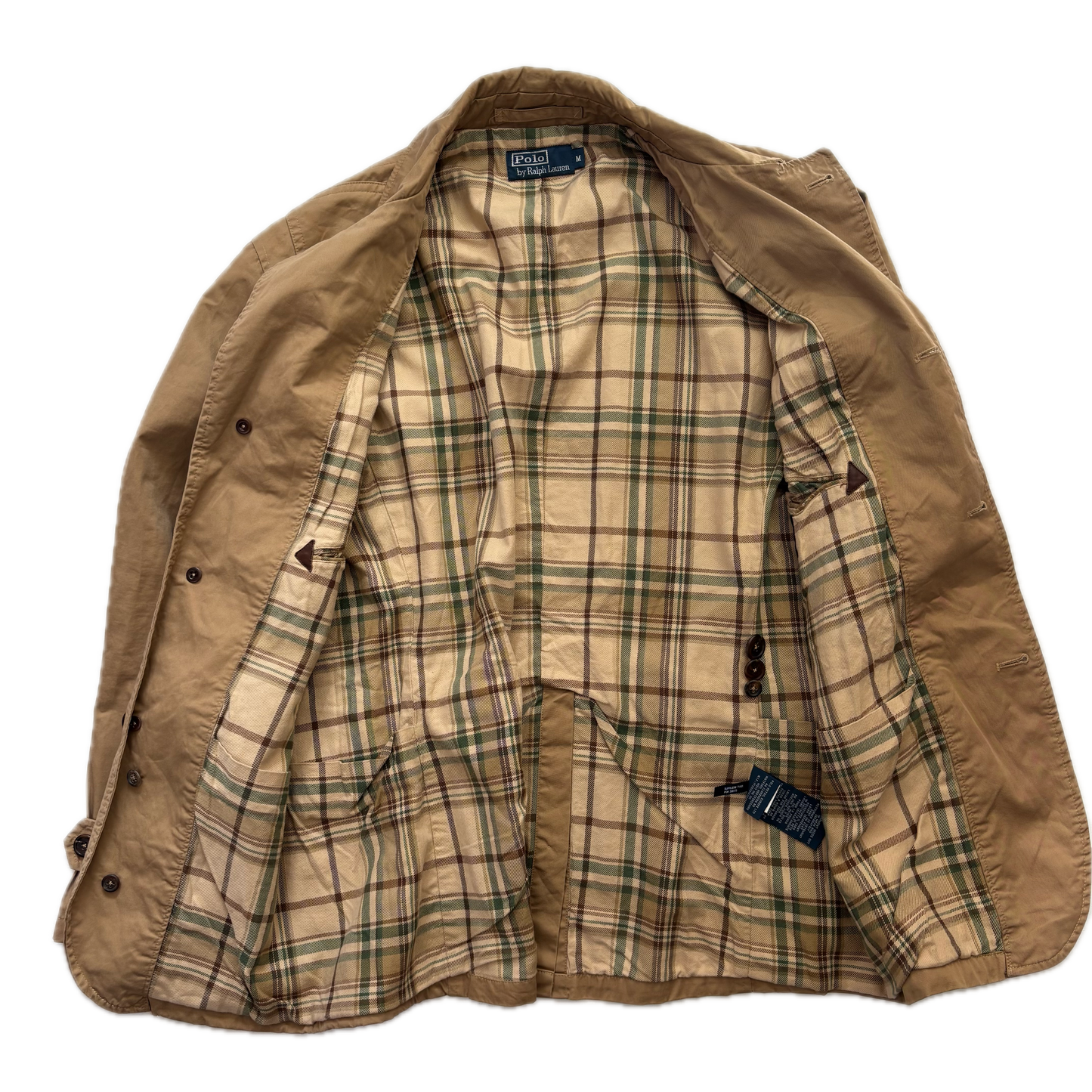 Tan Utility Cargo Jacket - M