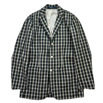 Polo Ralph Lauren Madras Plaid Blazer Sports Jacket (Cotton) -40R