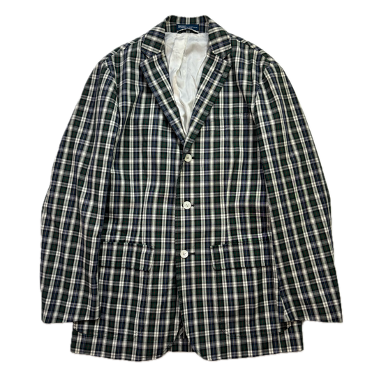 Polo Ralph Lauren Madras Plaid Blazer Sports Jacket (Cotton) -40R