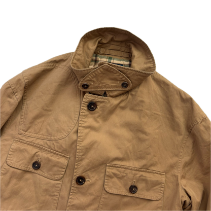 Tan Utility Cargo Jacket - M
