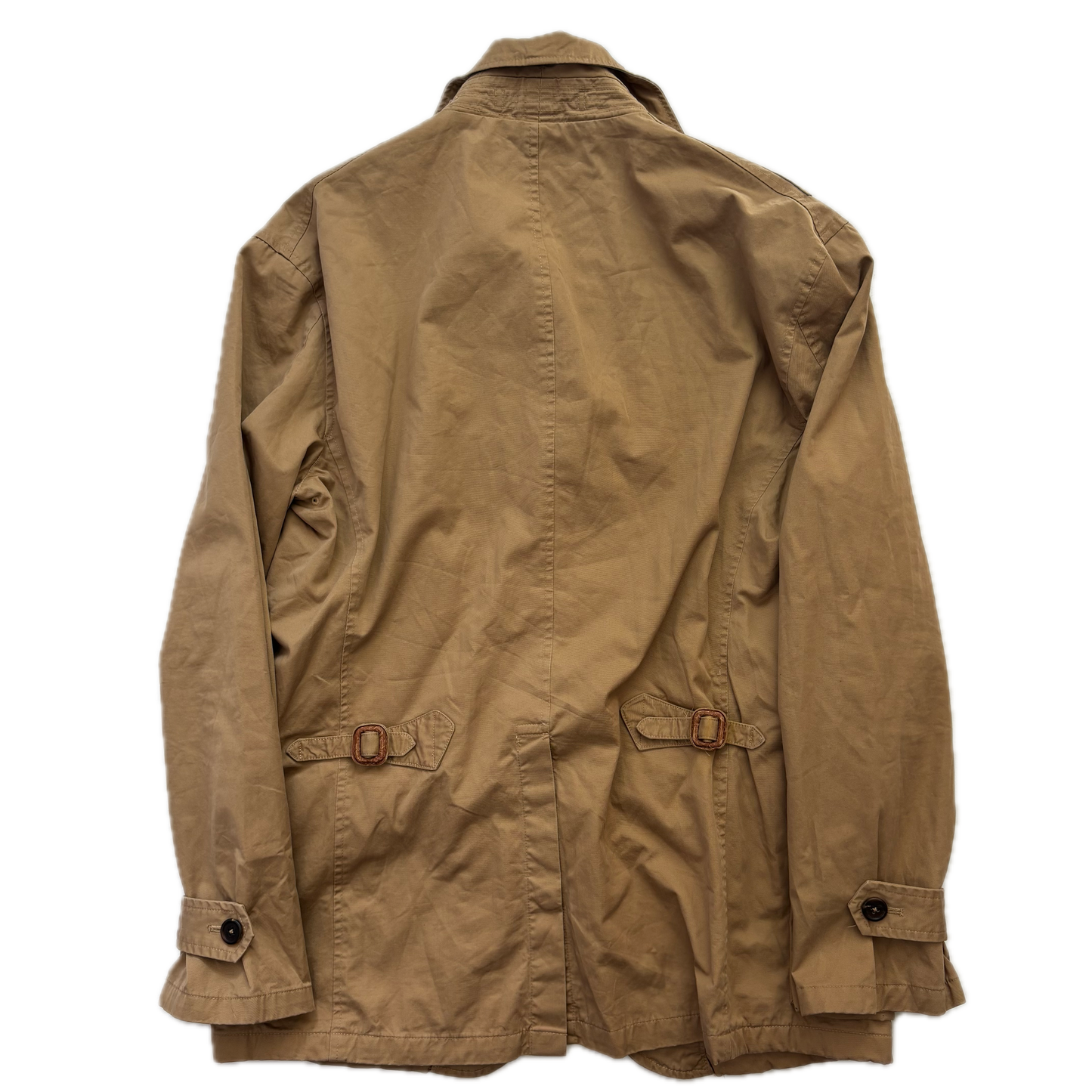 Tan Utility Cargo Jacket - M