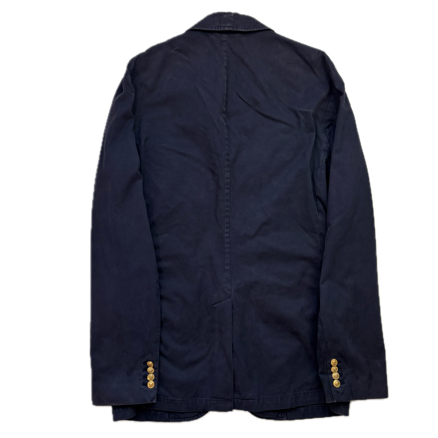 Polo Ralph Lauren Navy Crest Blazer Sports Jacket - 44L