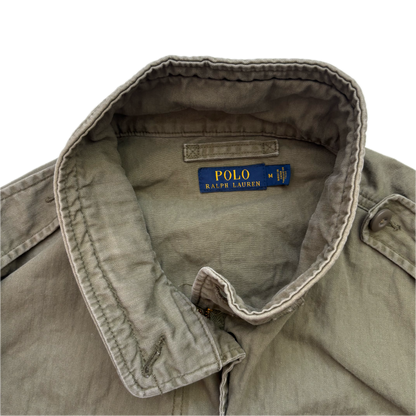 Polo Ralph Lauren Green Army Military Field Jacket - M