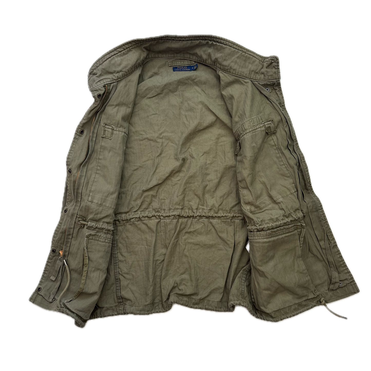 Polo Ralph Lauren Green Army Military Field Jacket - M