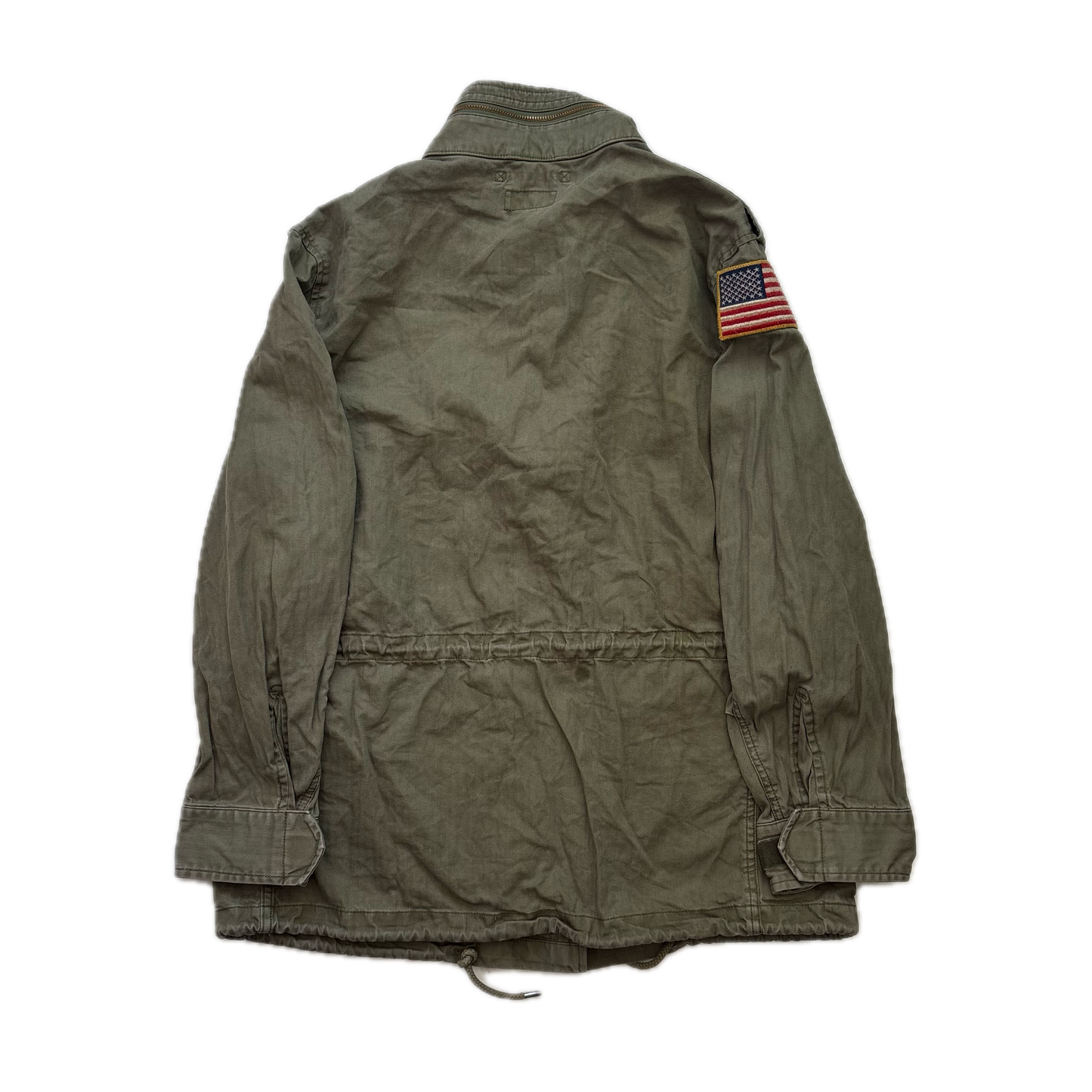 Polo Ralph Lauren Green Army Military Field Jacket - M
