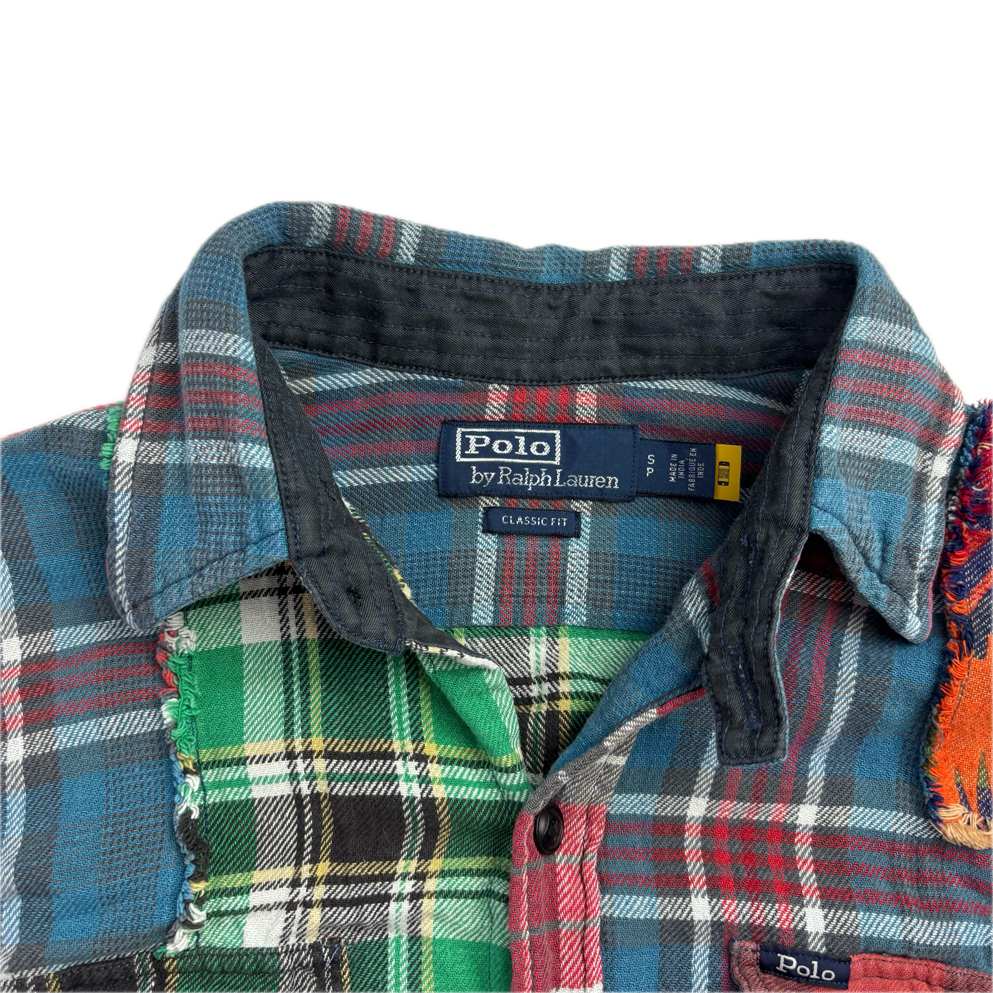 Polo Ralph Lauren Patchwork Southwestern Plaid Shirt - S